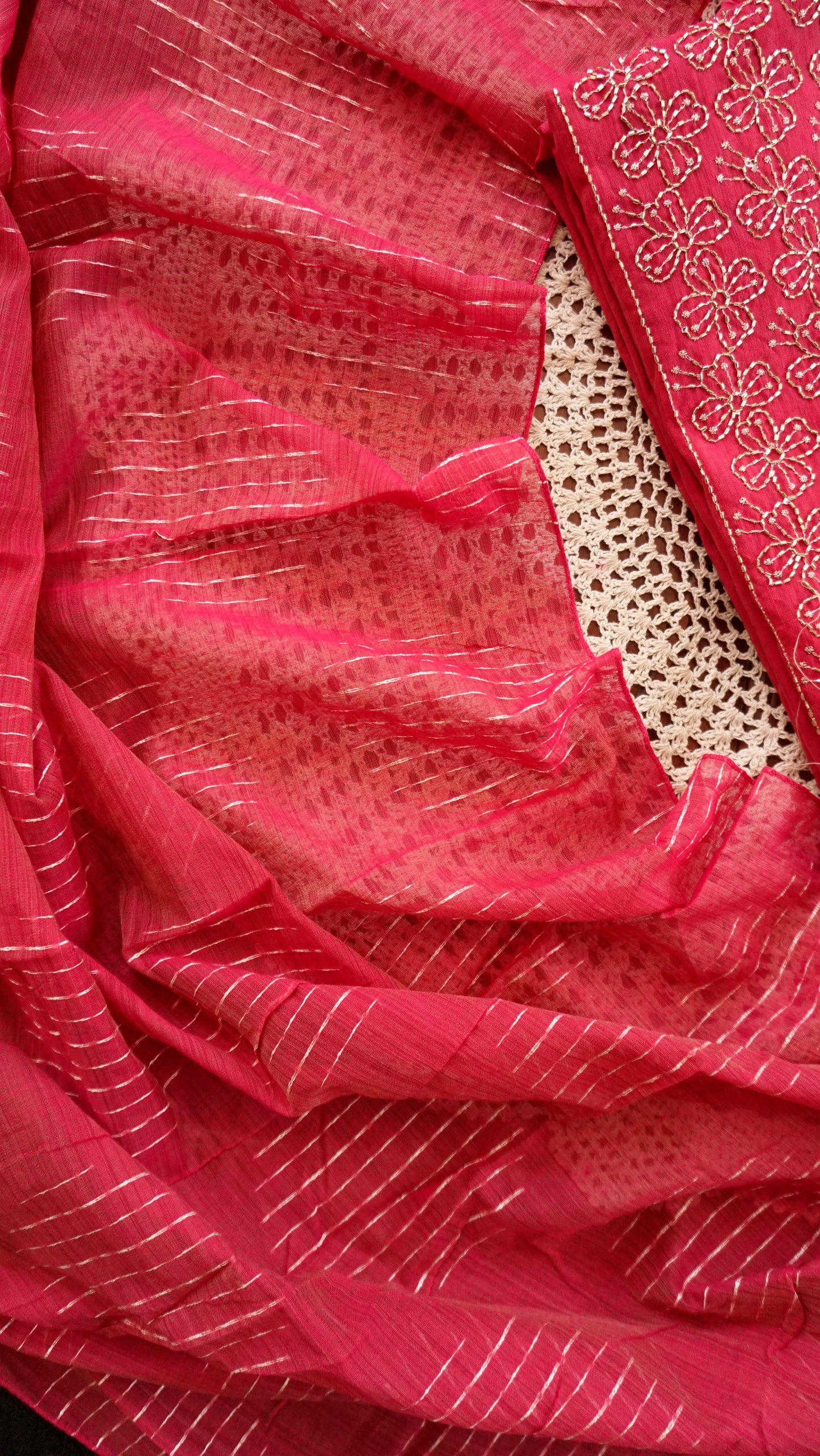Premium Cotton Unstitched Salwar Set [GUF15]