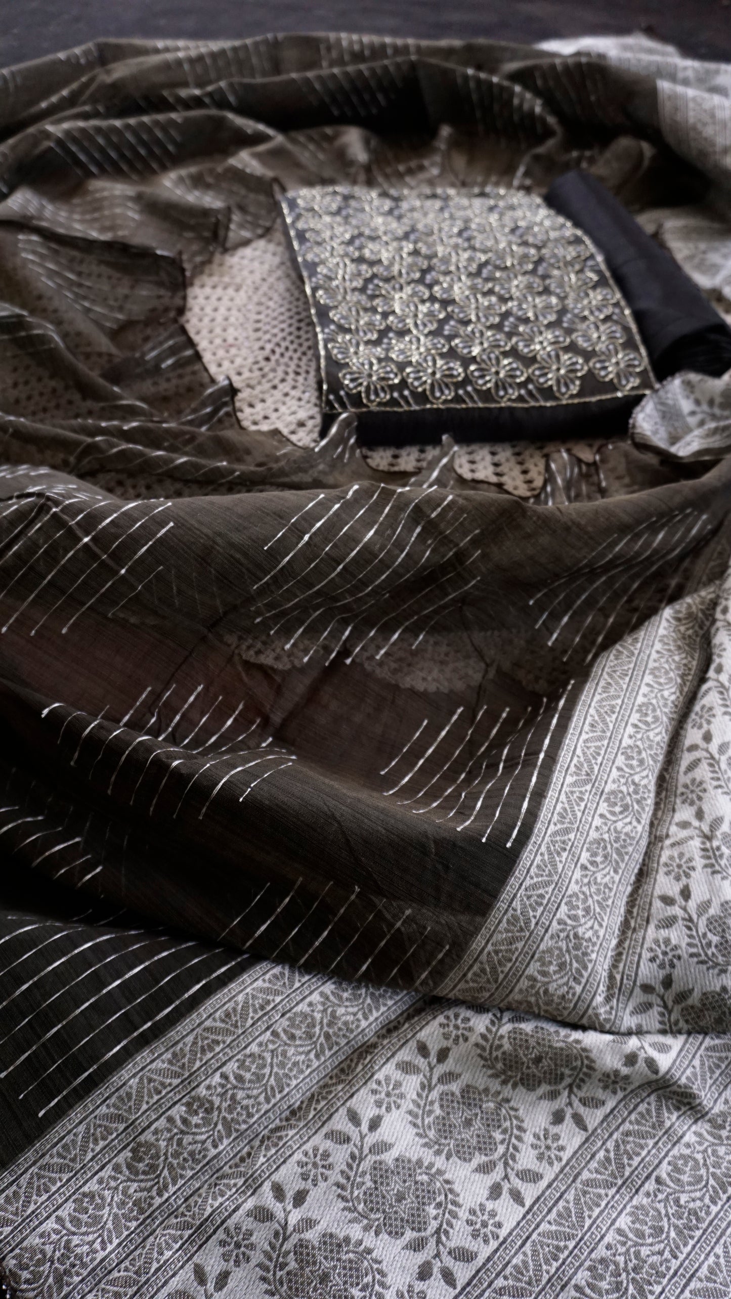 Premium Cotton Unstitched Salwar Set [GUF16]