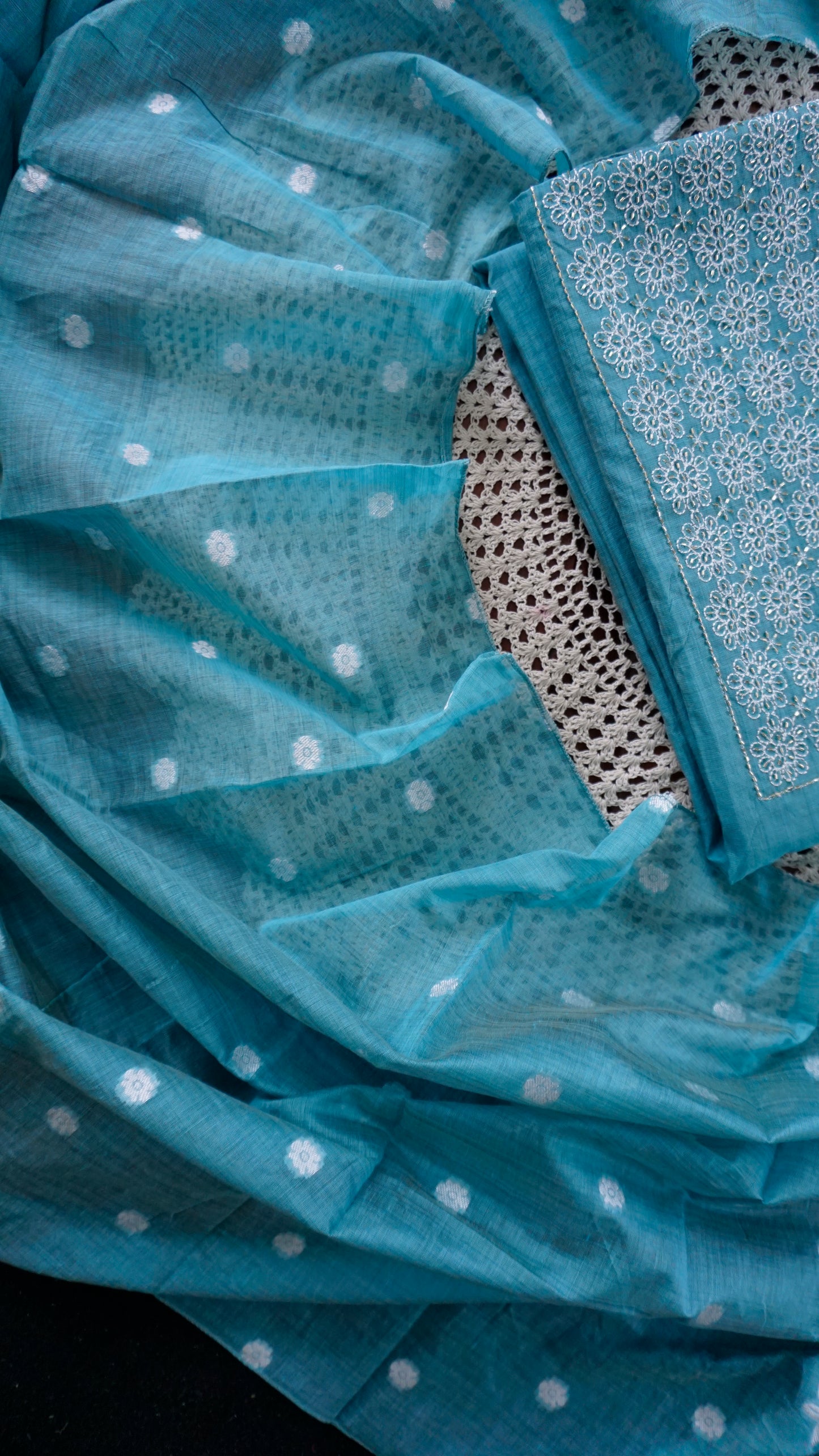 Premium Cotton Unstitched Salwar Set [GUF24]