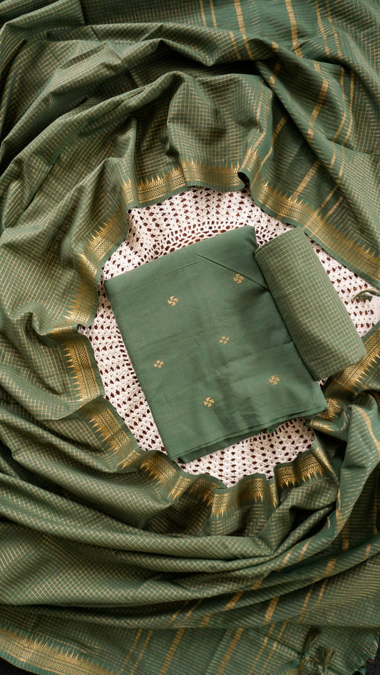 Narayanpet Cotton Salwar Set [GUF126]
