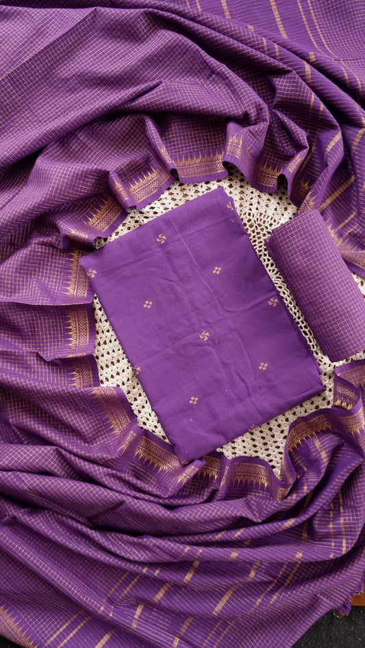 Narayanpet Cotton Salwar Set [GUF127]