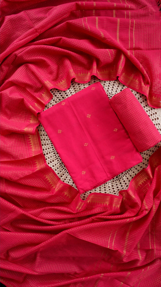 Narayanpet Cotton Salwar Set [GUF128]