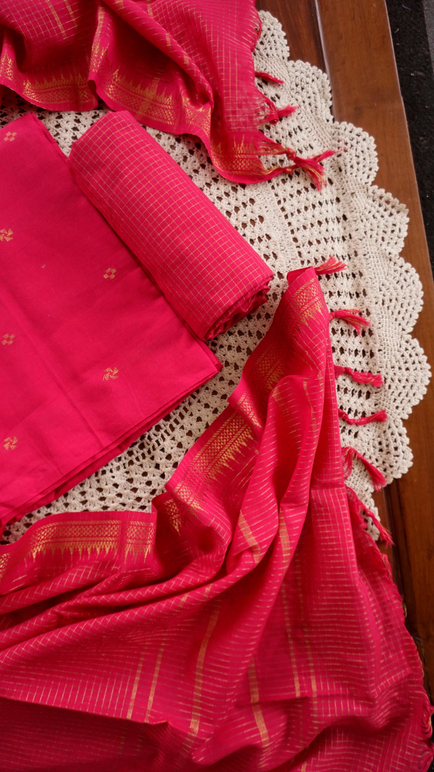 Narayanpet Cotton Salwar Set [GUF128]