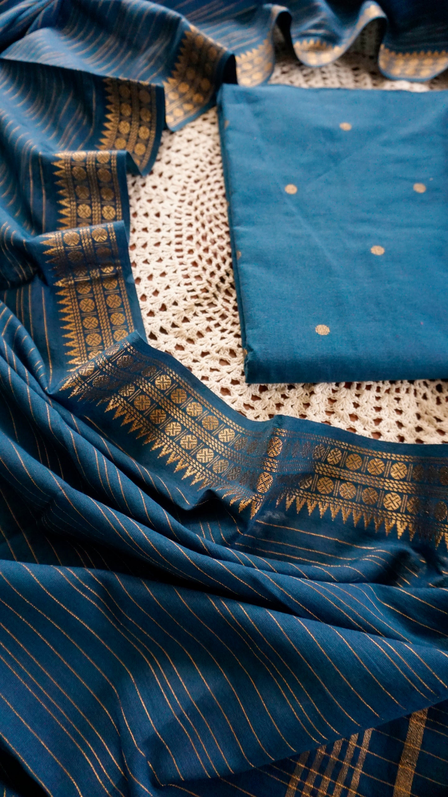 Narayanpet Cotton Salwar Set [GUF115]