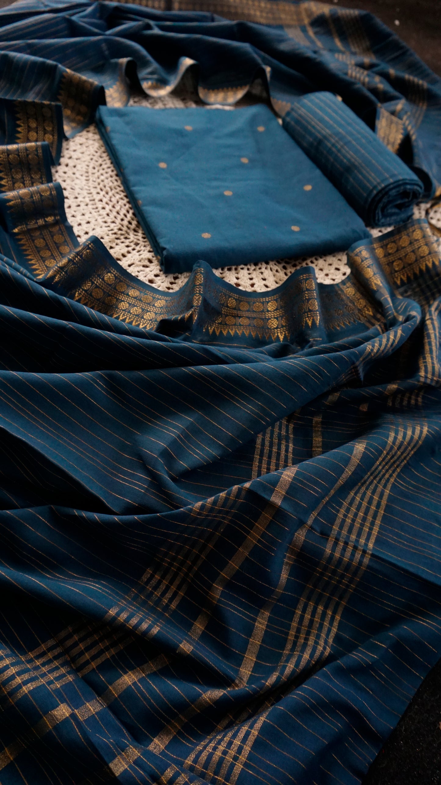 Narayanpet Cotton Salwar Set [GUF115]