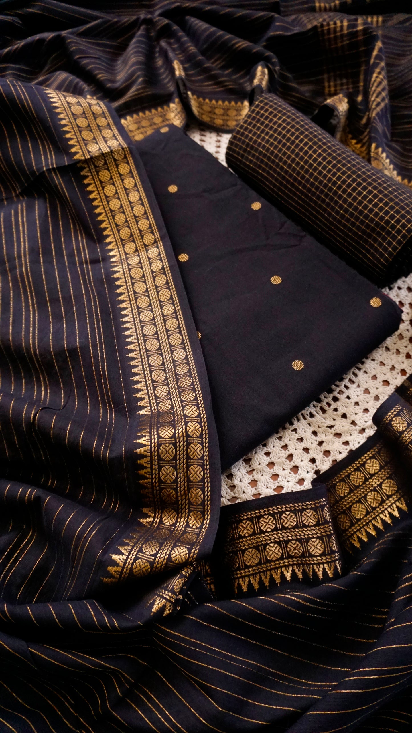 Narayanpet Cotton Salwar Set [GUF116]