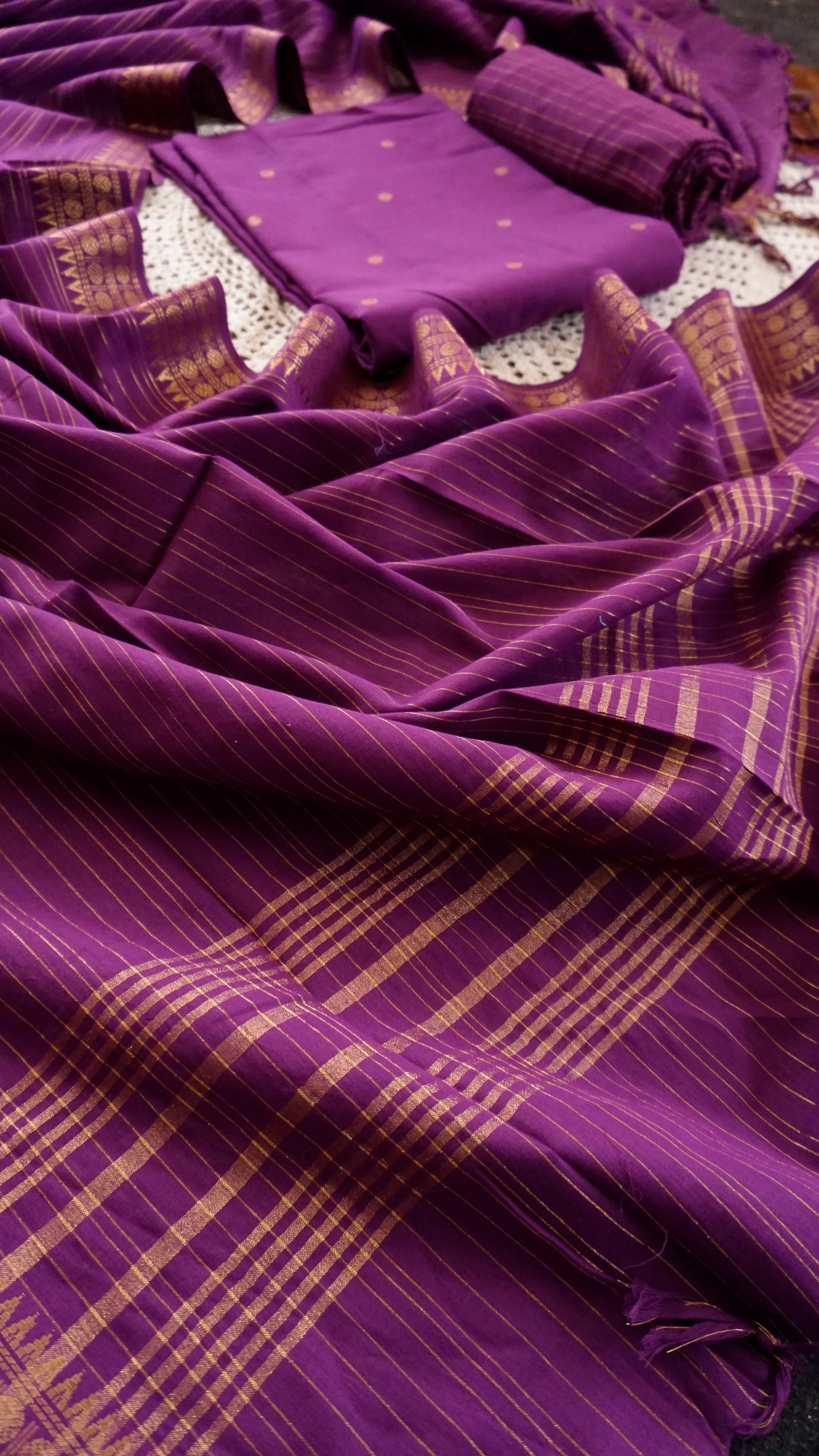 Narayanpet Cotton Salwar Set [GUF114]