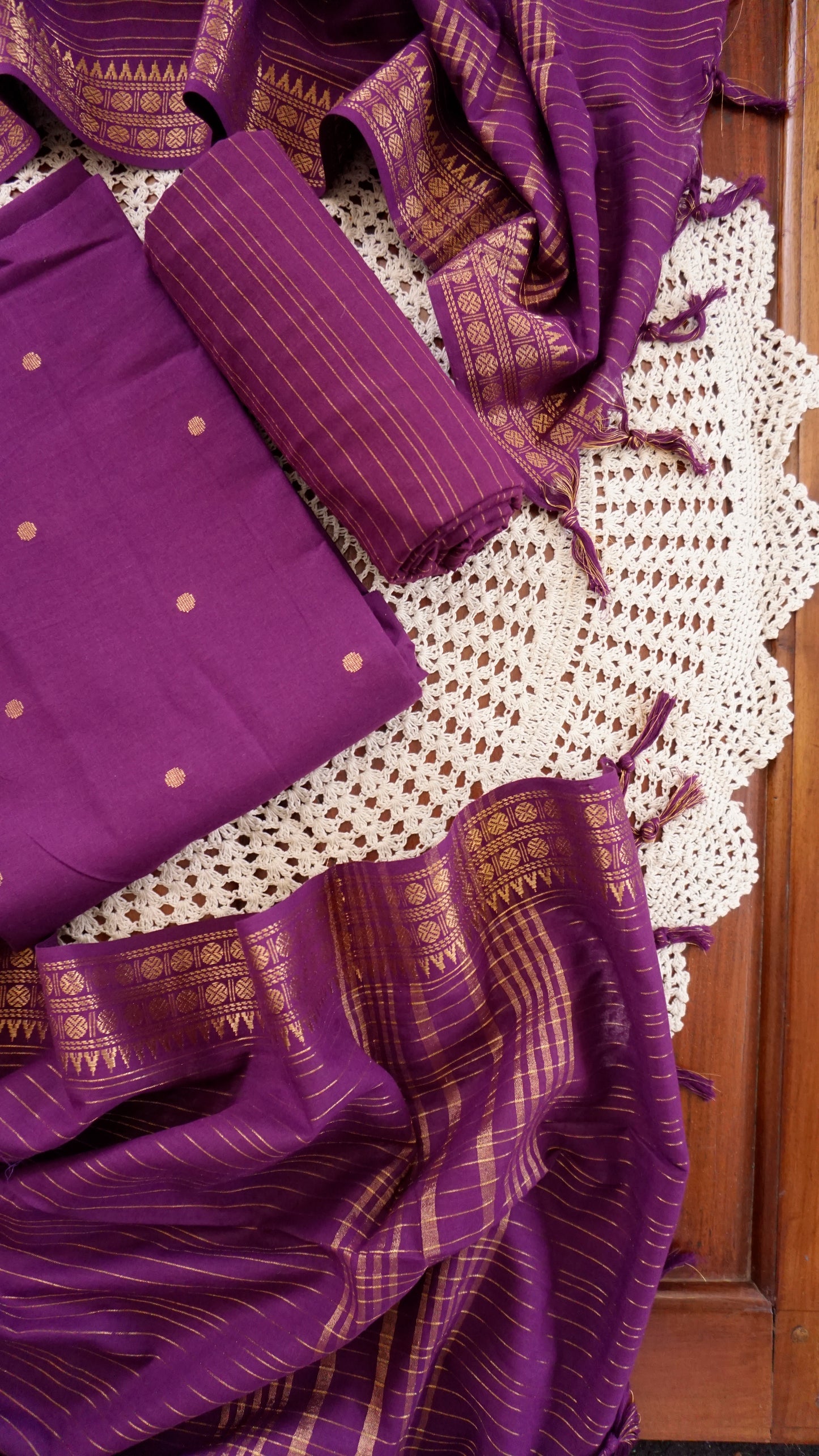 Narayanpet Cotton Salwar Set [GUF114]