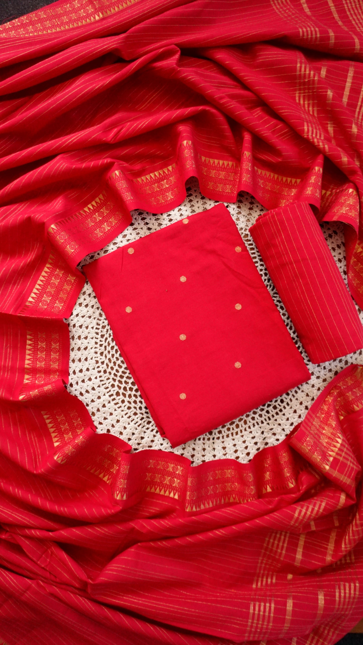 Narayanpet Cotton Salwar Set [GUF118]