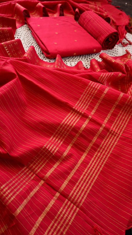 Narayanpet Cotton Salwar Set [GUF118]