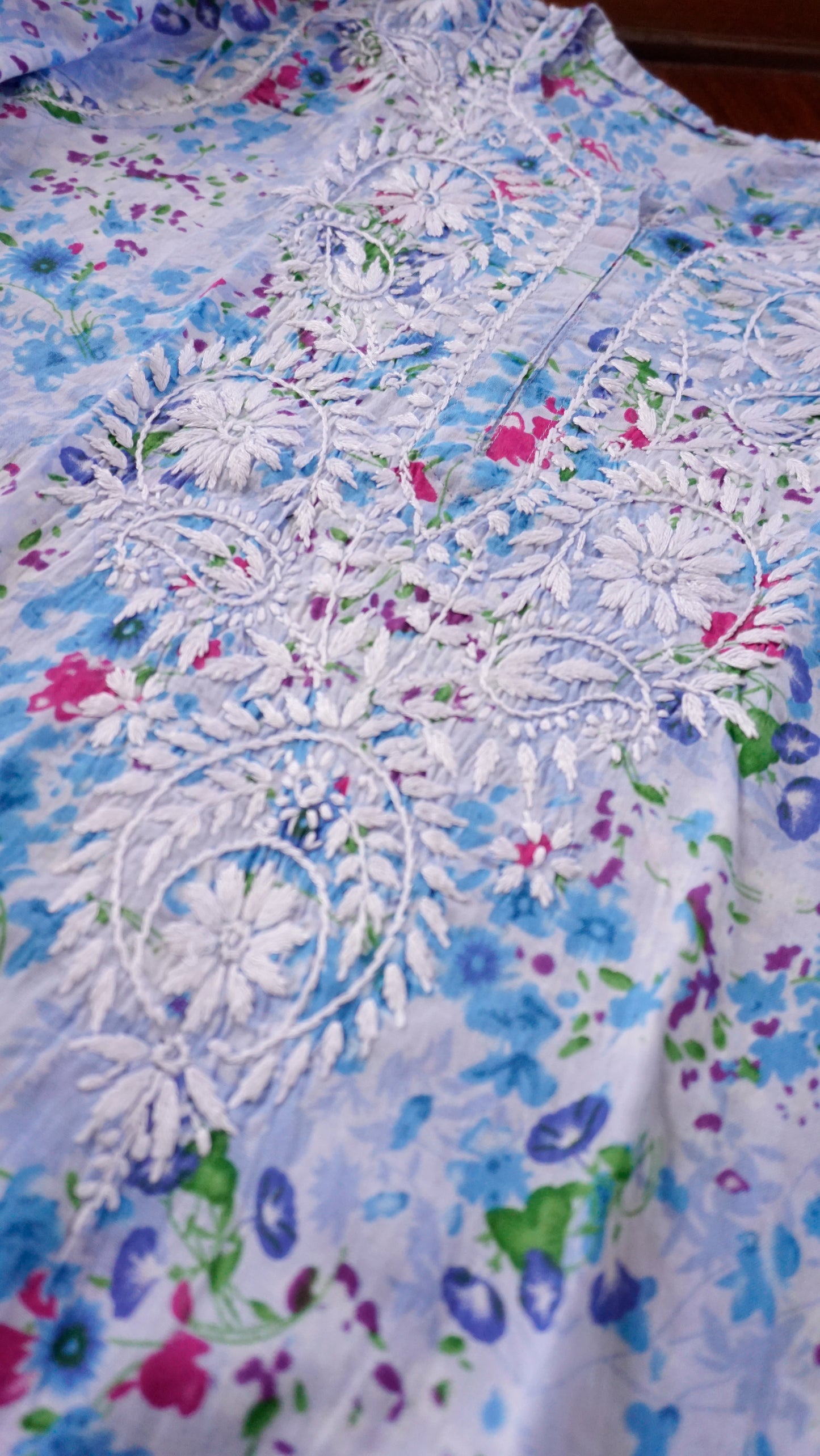 Elegant Chikankari 2-Piece Palazzo Set [GUF115]