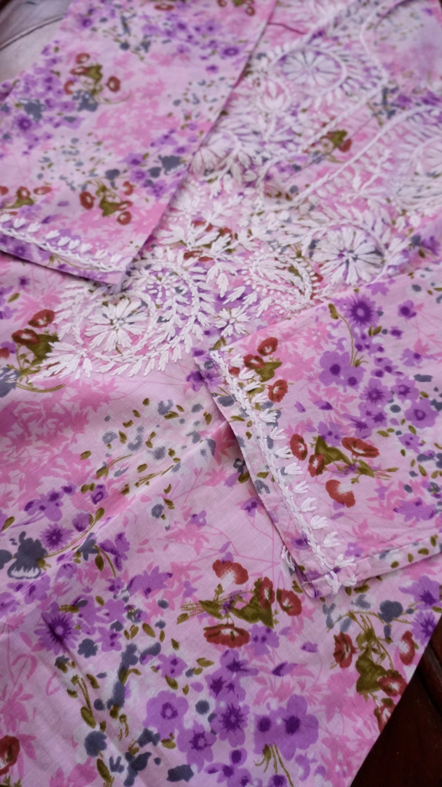 Elegant Chikankari 2-Piece Palazzo Set [GUF113]