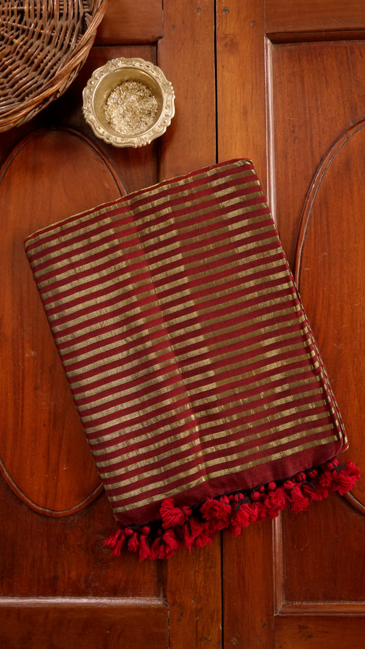 Elegant Mul Cotton Saree [MC0]