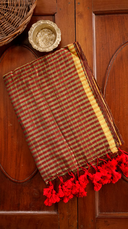 Elegant Mul Cotton Saree [MC28]