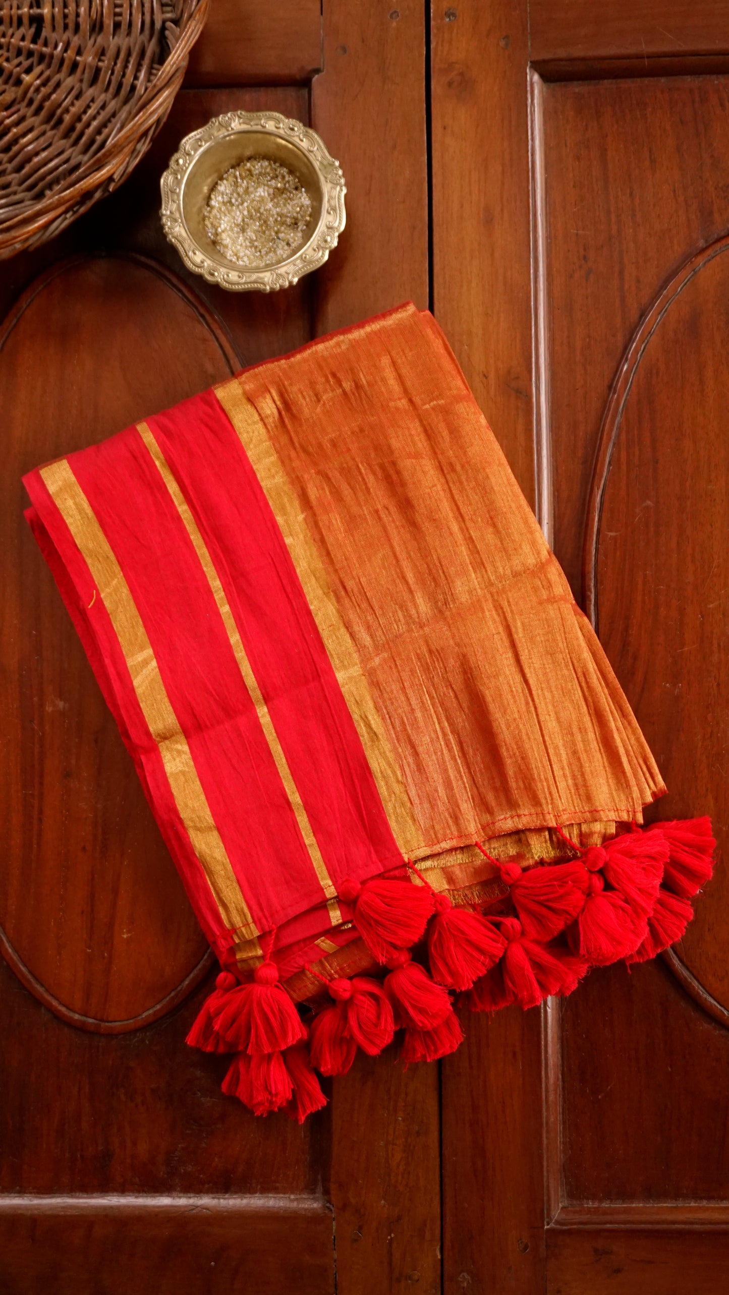 Elegant Mul Cotton Saree [MC47]