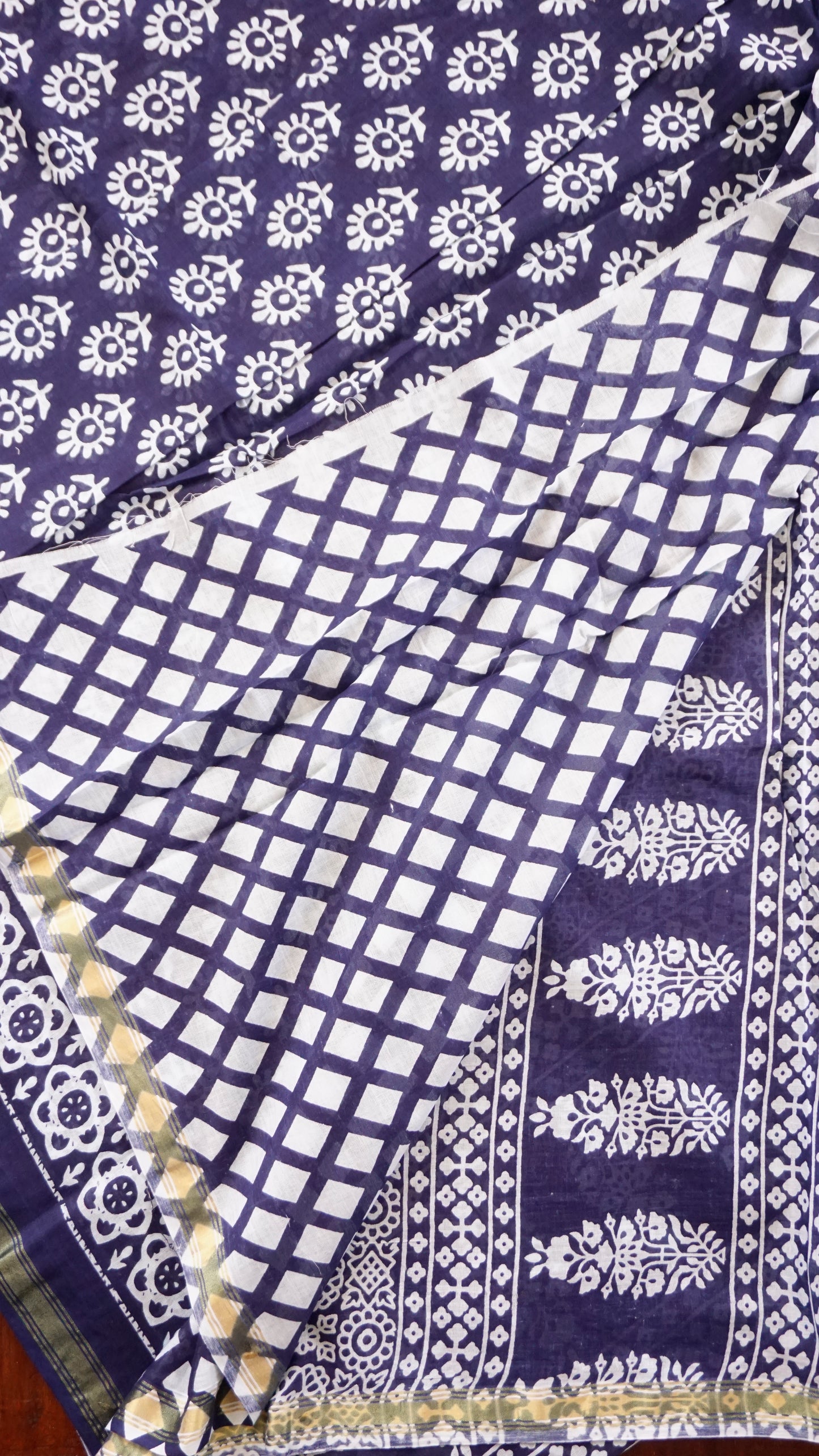 Elegant Mul Cotton Saree [MC27]