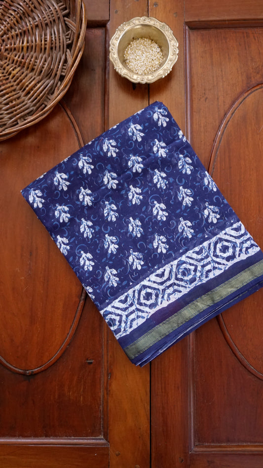 Elegant Mul Cotton Saree  [MC26]