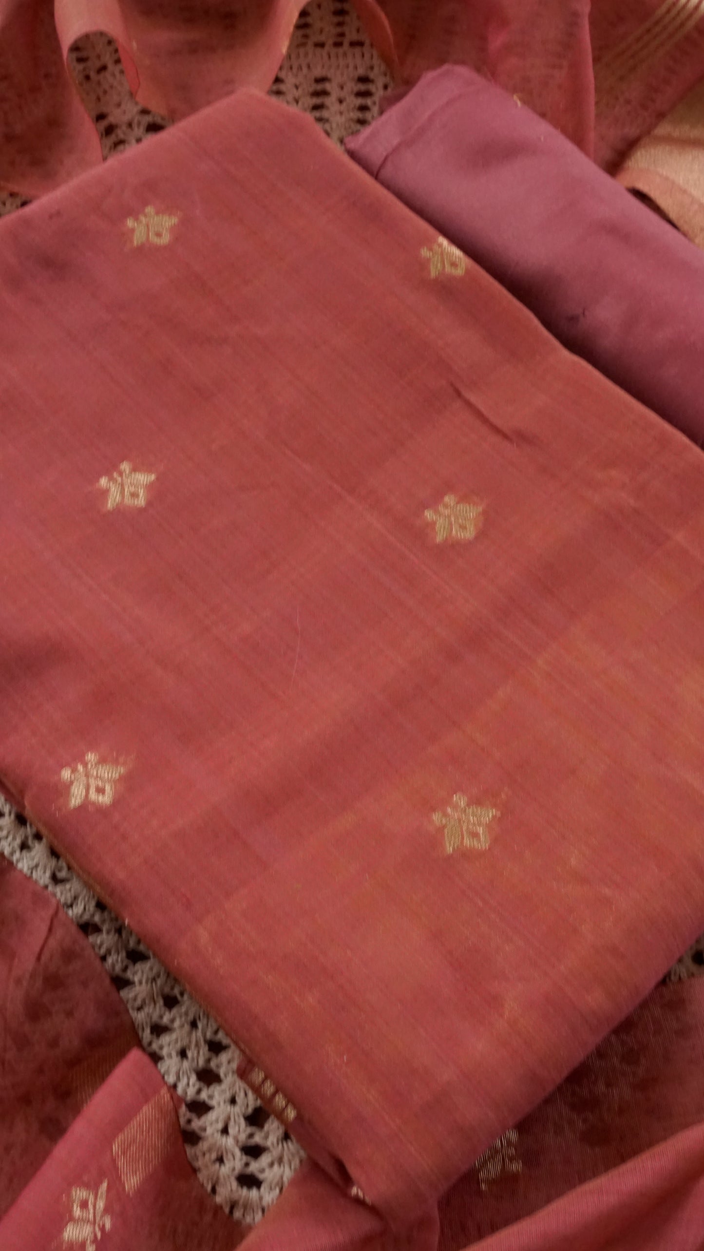 Premium Semi Silk Fabric Unstitched Salwar Set [GUG70]