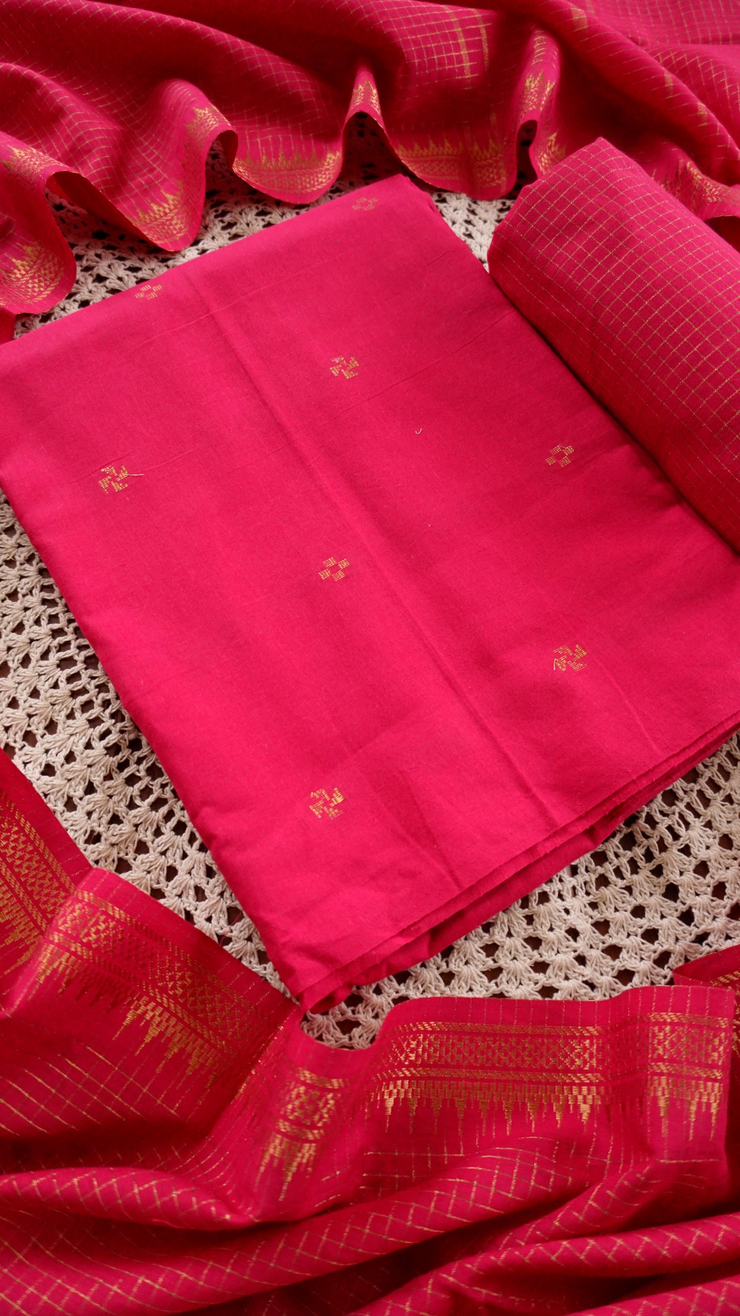 Narayanpet Cotton Salwar Set [GUF128]