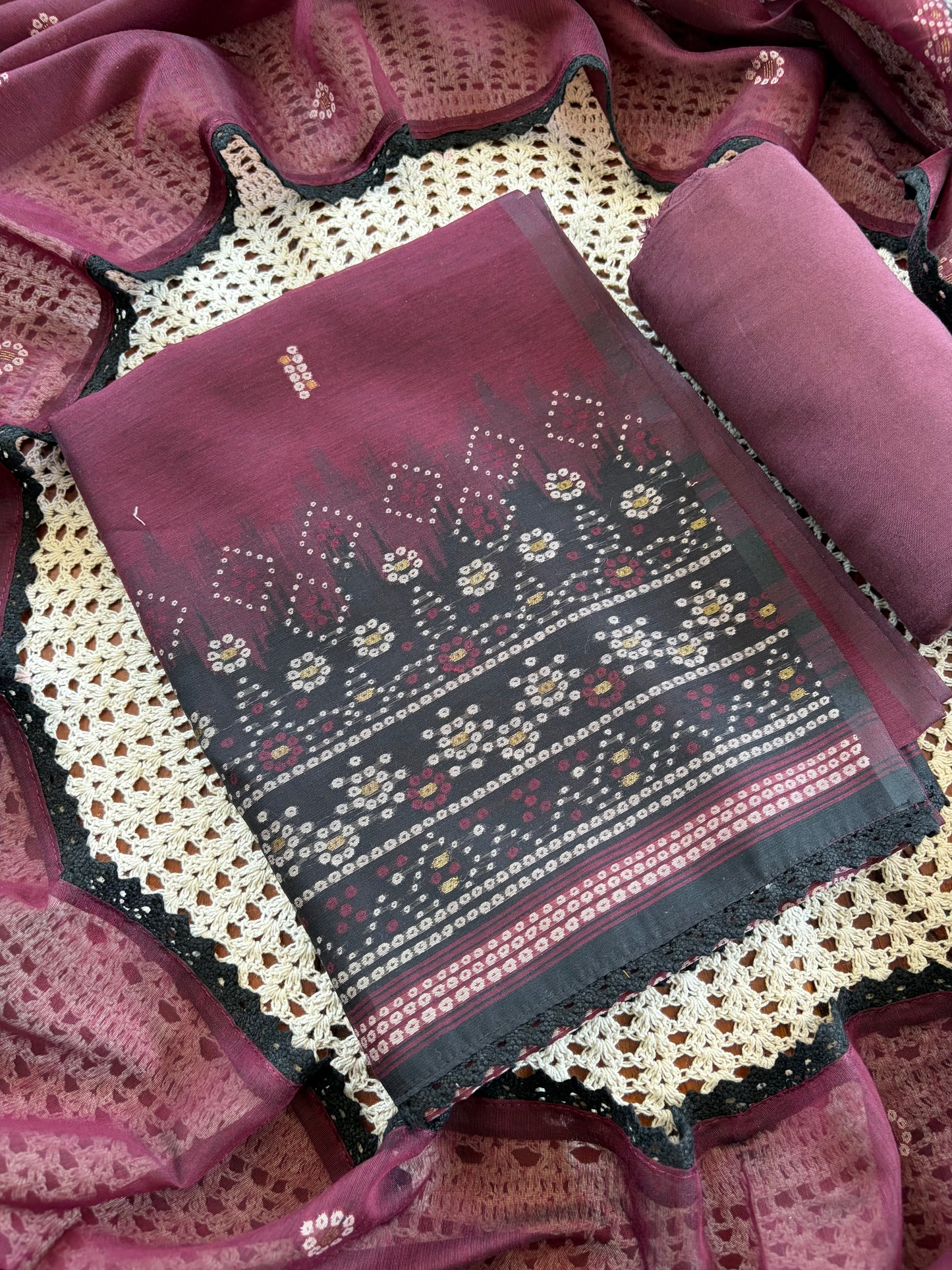 Jamdani Salwar Set [GUE48]