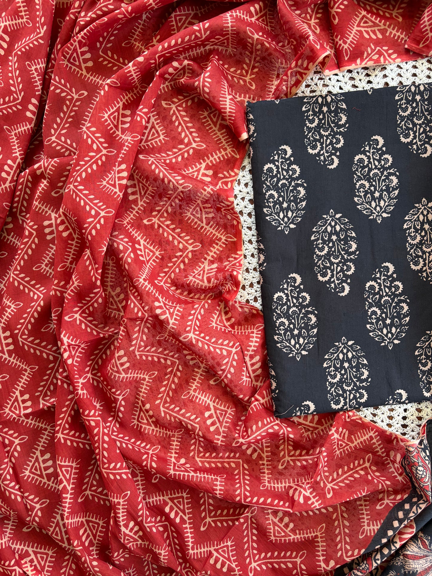 Elegant Printed Cotton Salwar Set - Daily Wear [GUE29]
