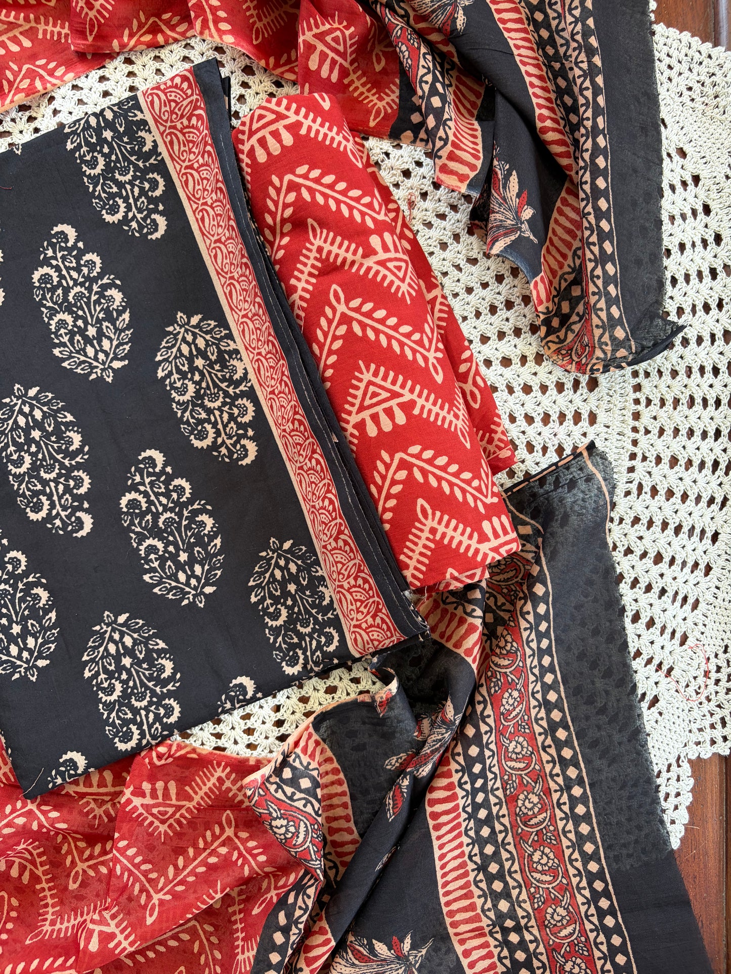 Elegant Printed Cotton Salwar Set - Daily Wear [GUE29]