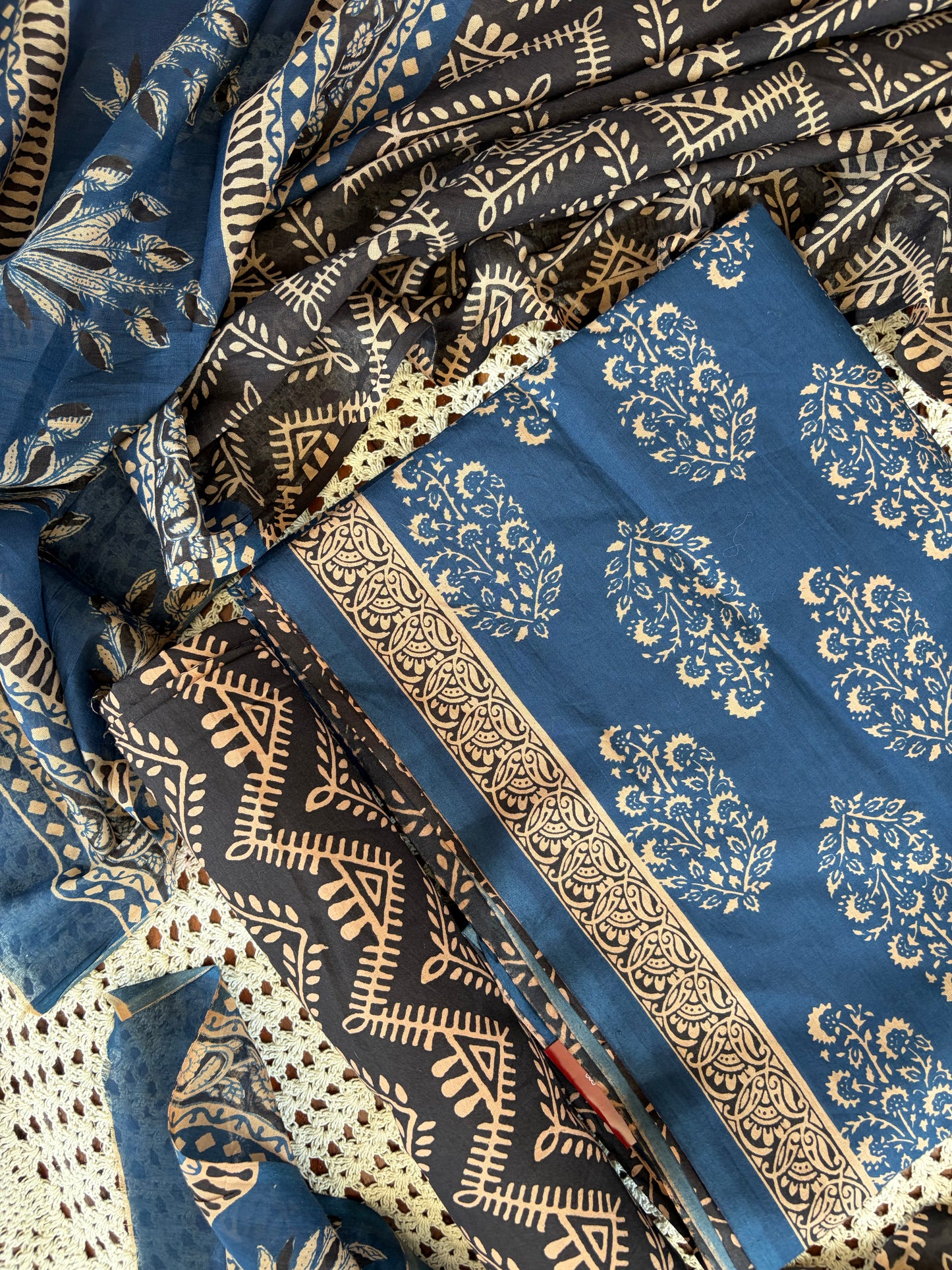 Elegant Printed Cotton Salwar Set - Daily Wear [GUE28]