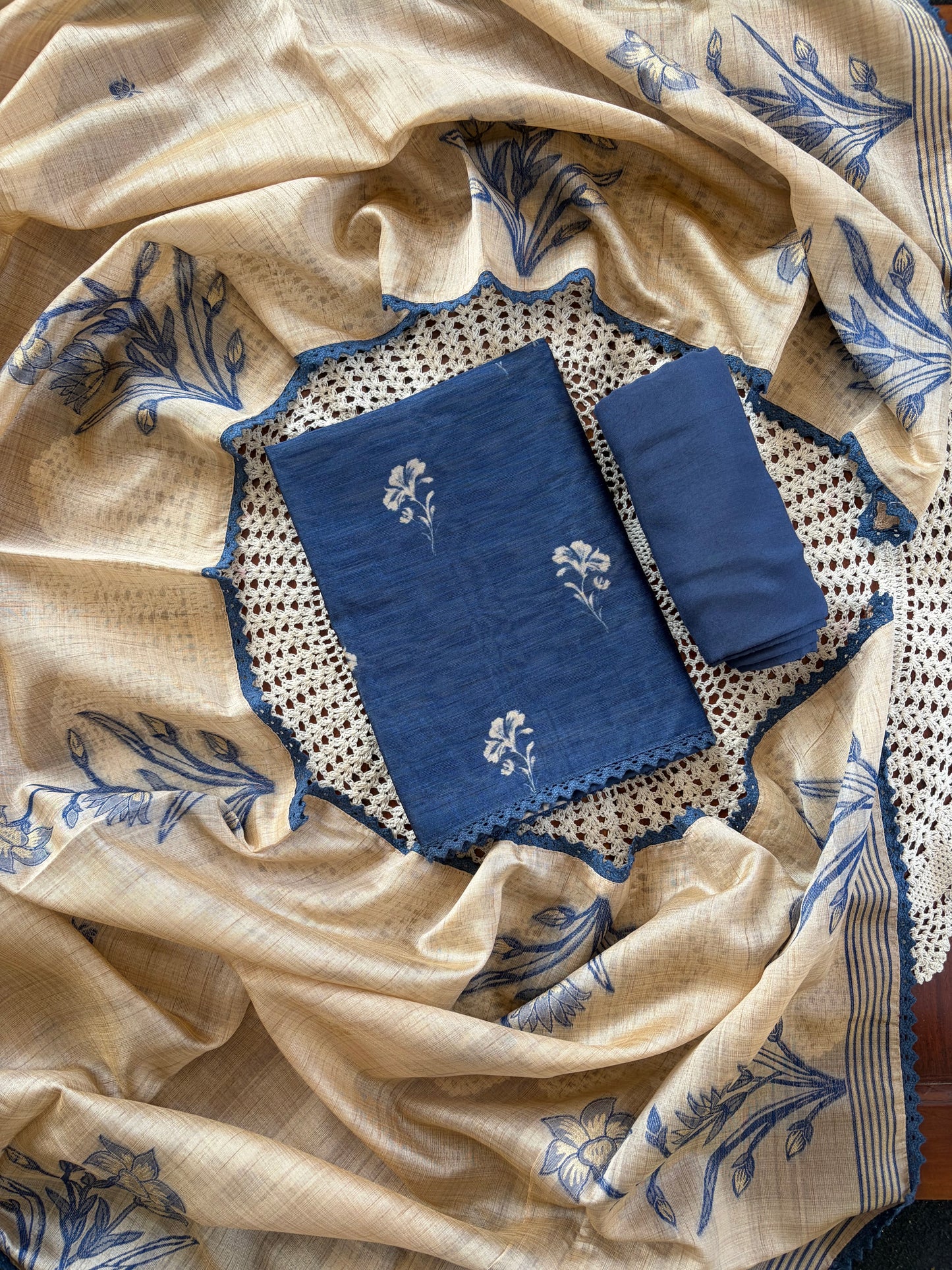 Elegant Printed Cotton Salwar Set - Daily Wear[GUE47]