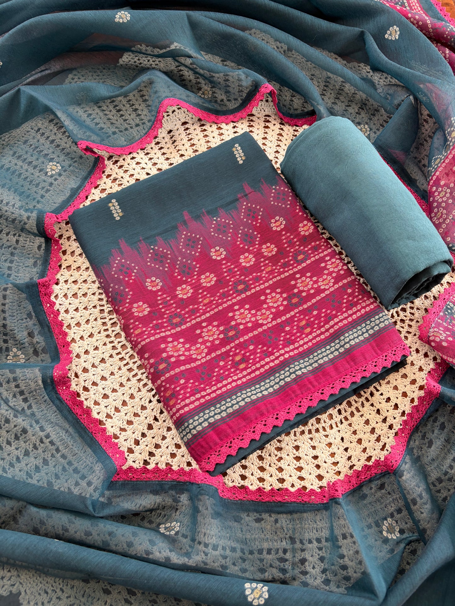 Jamdani Salwar Set [GUE47]