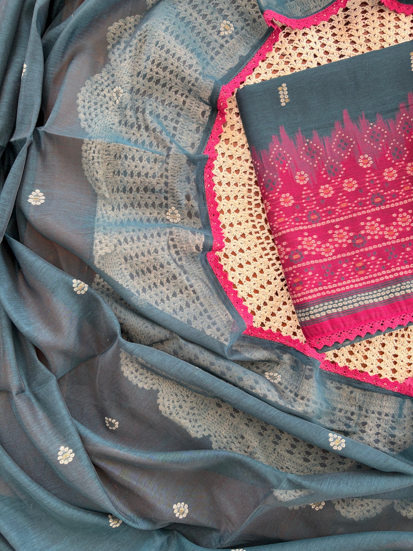 Jamdani Salwar Set [GUE47]