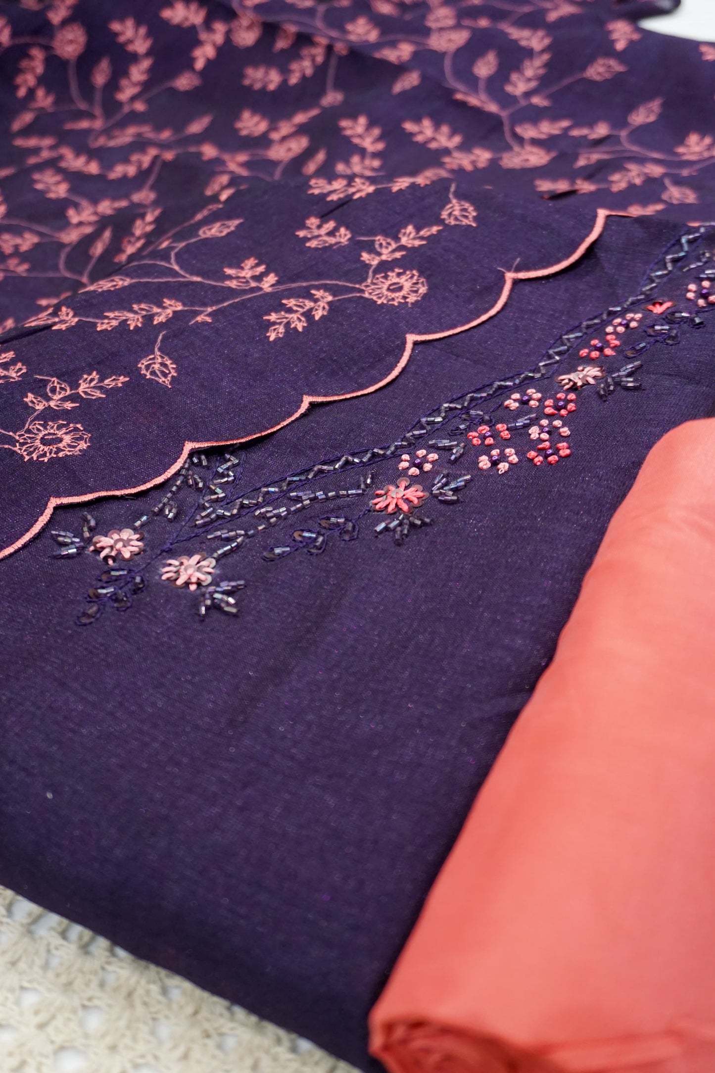 UNSTITCHED SALWAR SET AM134