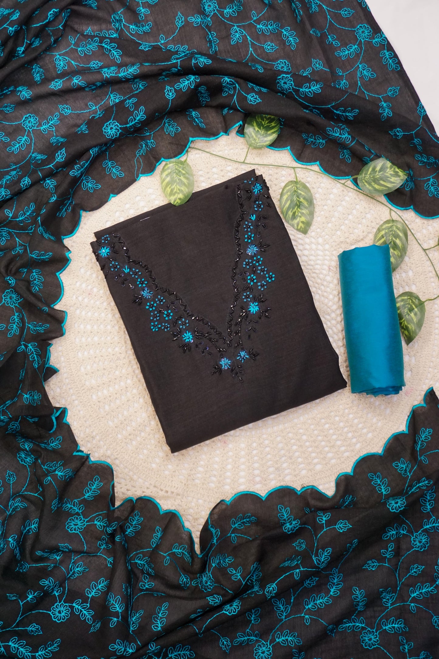 UNSTITCHED SALWAR SET AM131