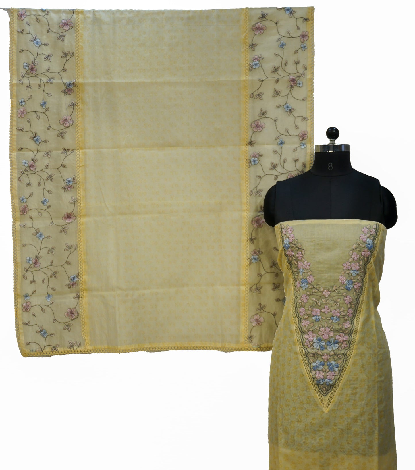 UNSTITCHED SALWAR SET AM99