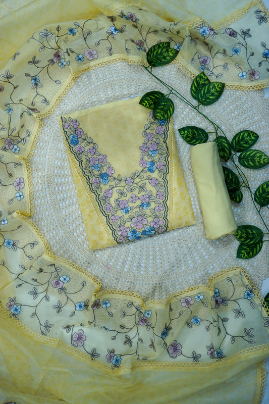 UNSTITCHED SALWAR SET AM99