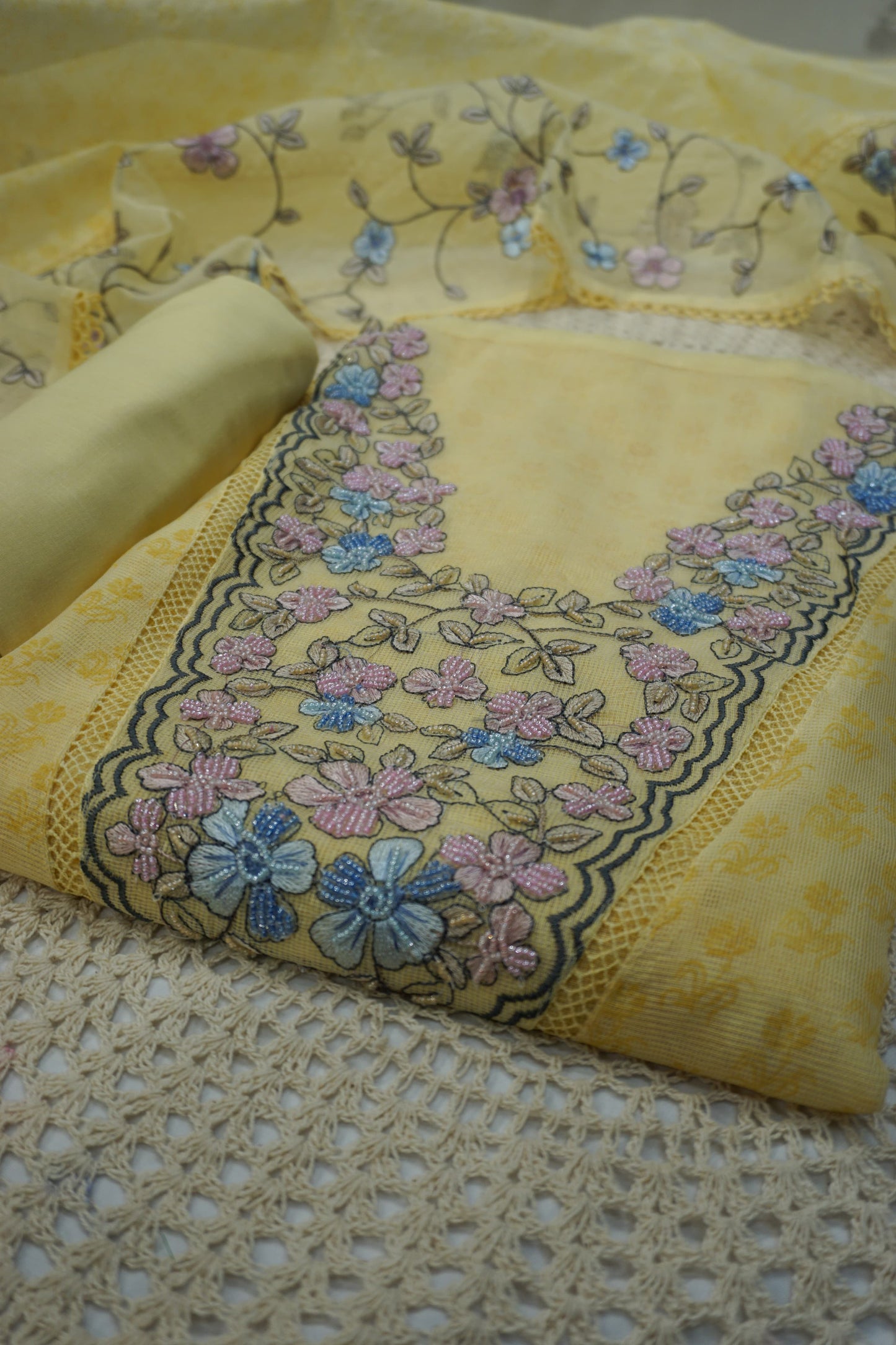 UNSTITCHED SALWAR SET AM99