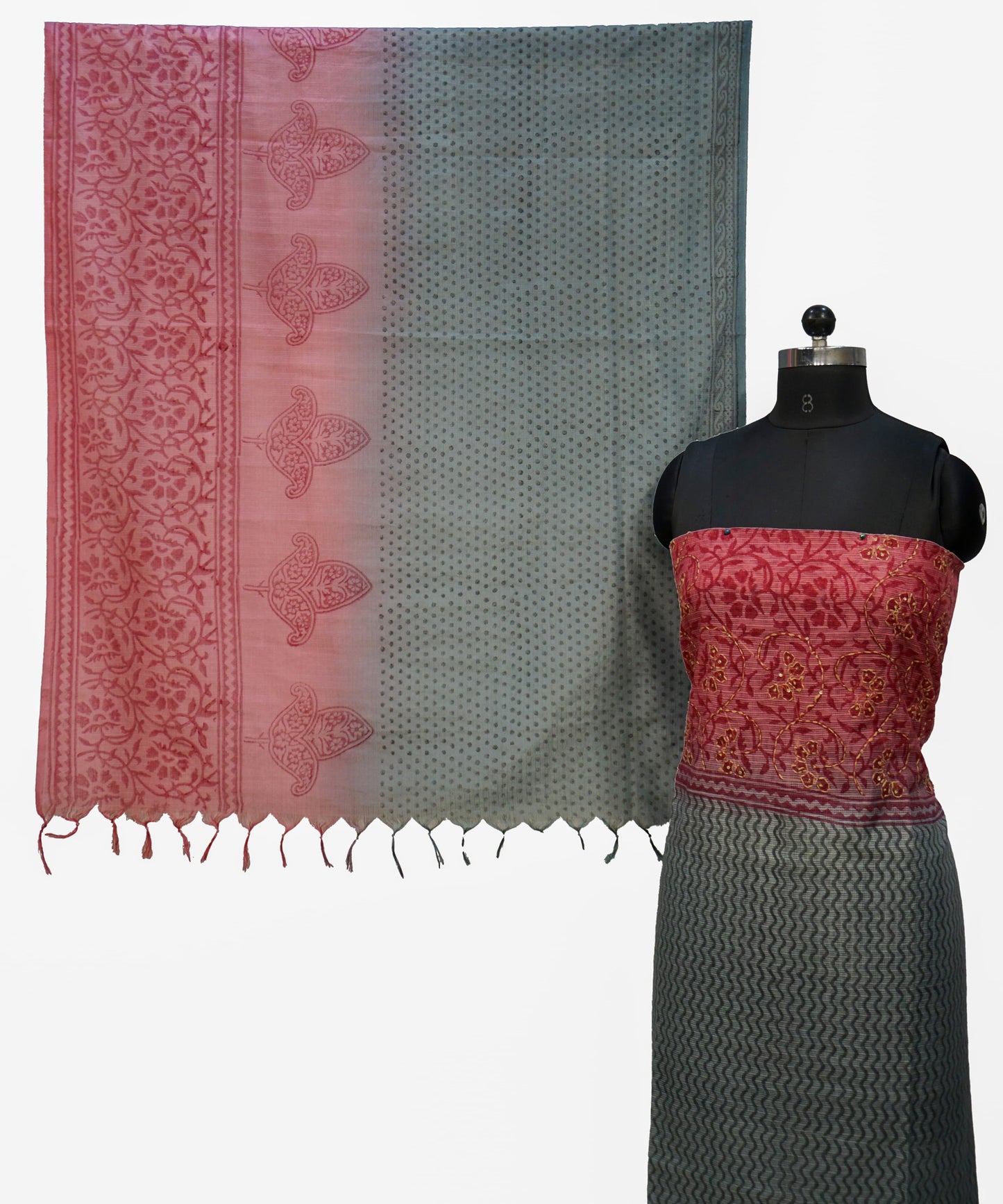 UNSTITCHED SALWAR SET AM123