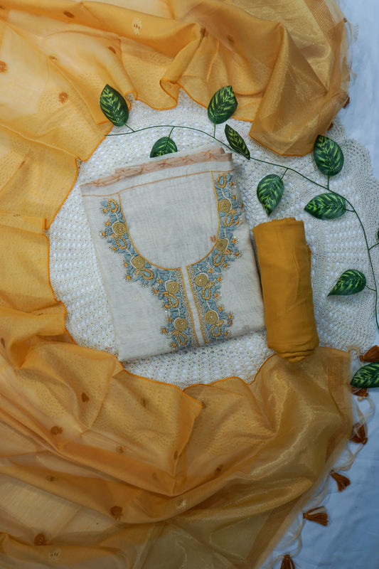 UNSTITCHED SALWAR SET AM149