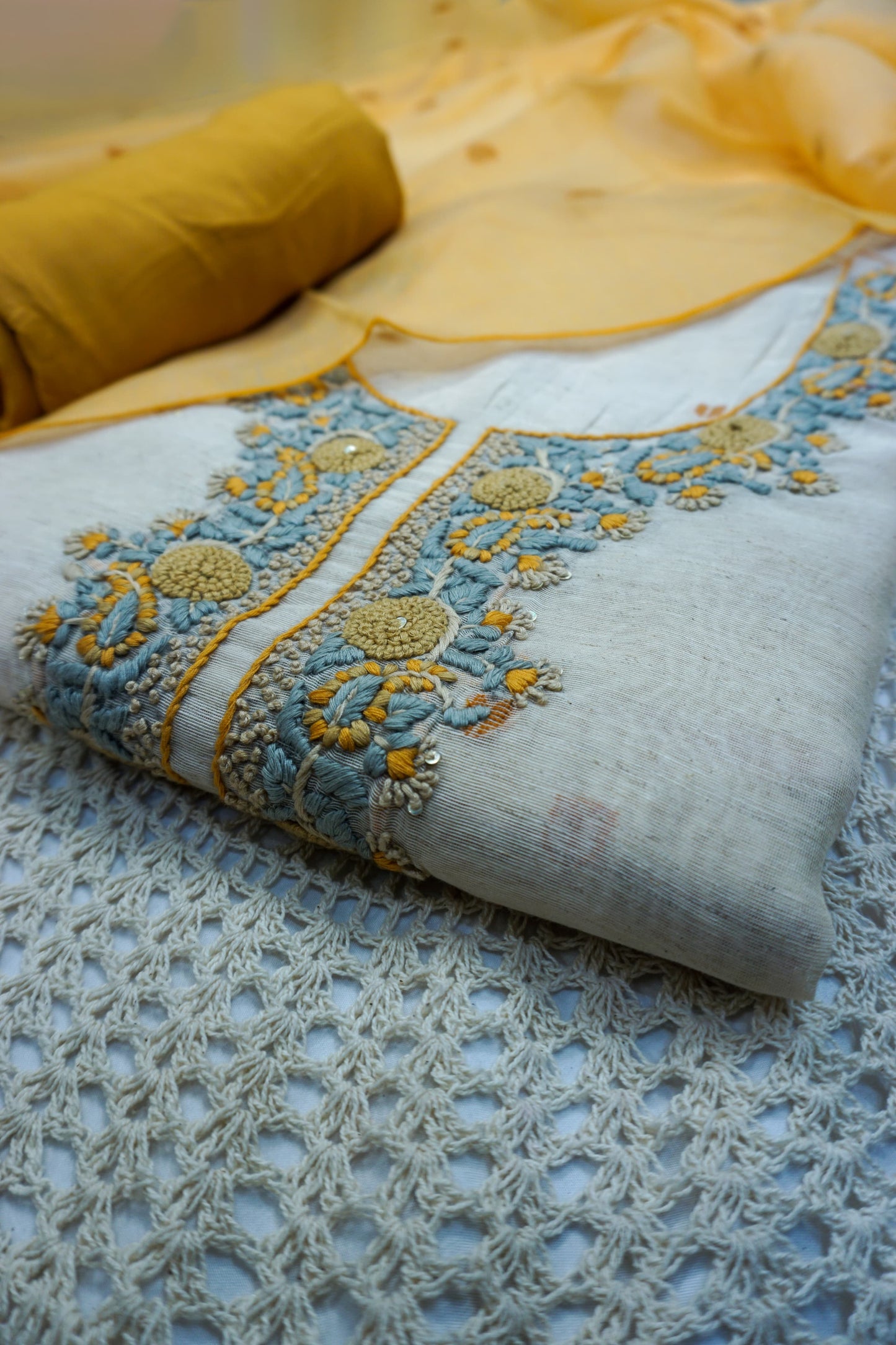 UNSTITCHED SALWAR SET AM149