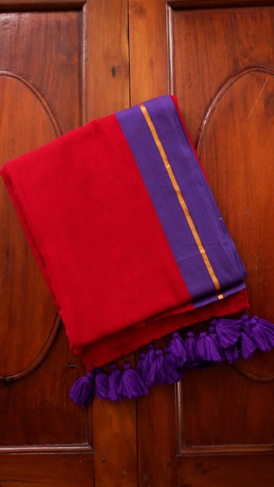 Elegant Mul Cotton Saree [MC701]