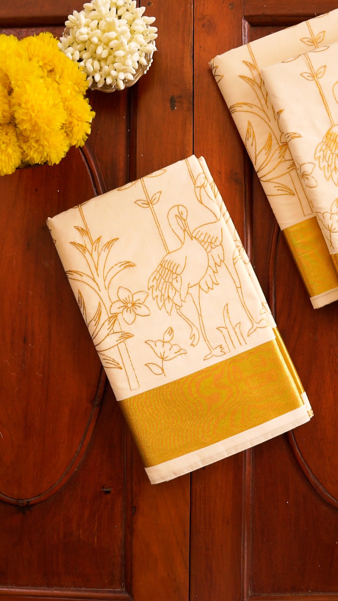 Premium Kerala Kasavu Saree [MC90]