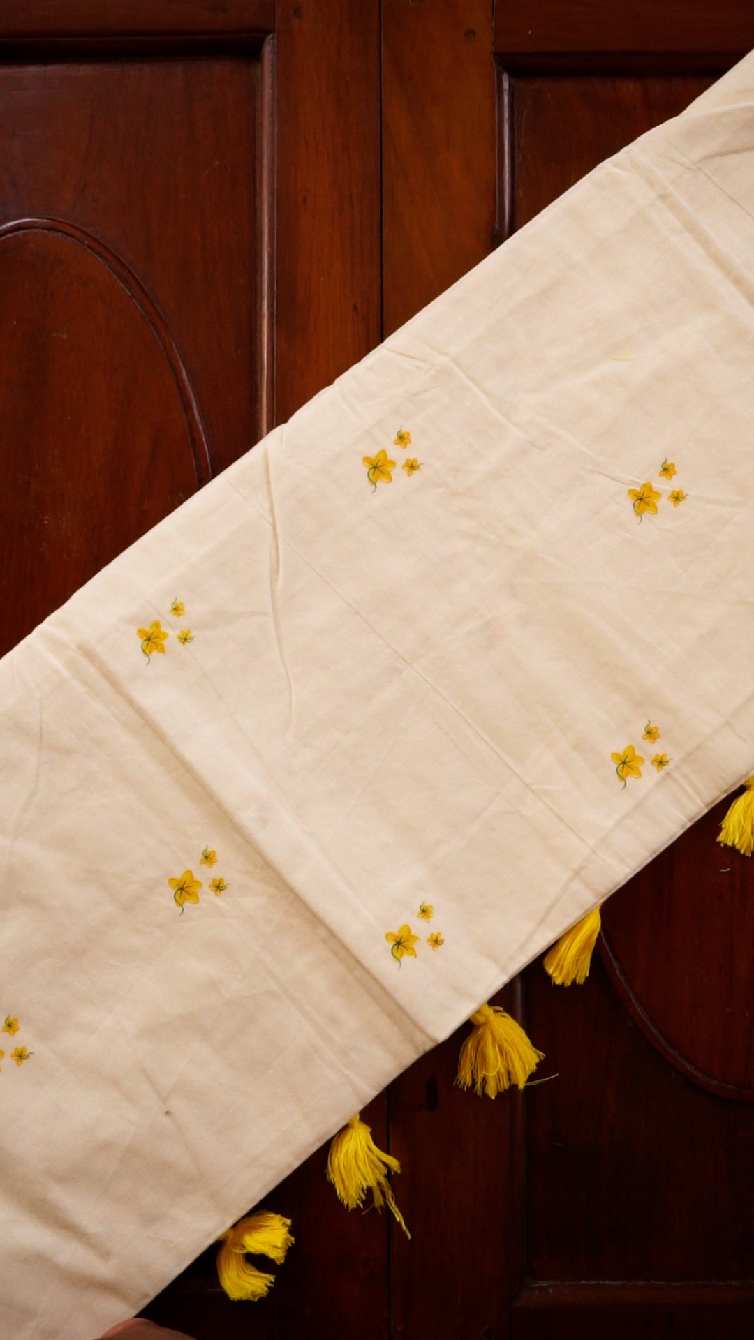 🌼 Vishu Special Konna Bloom Saree [FP01]