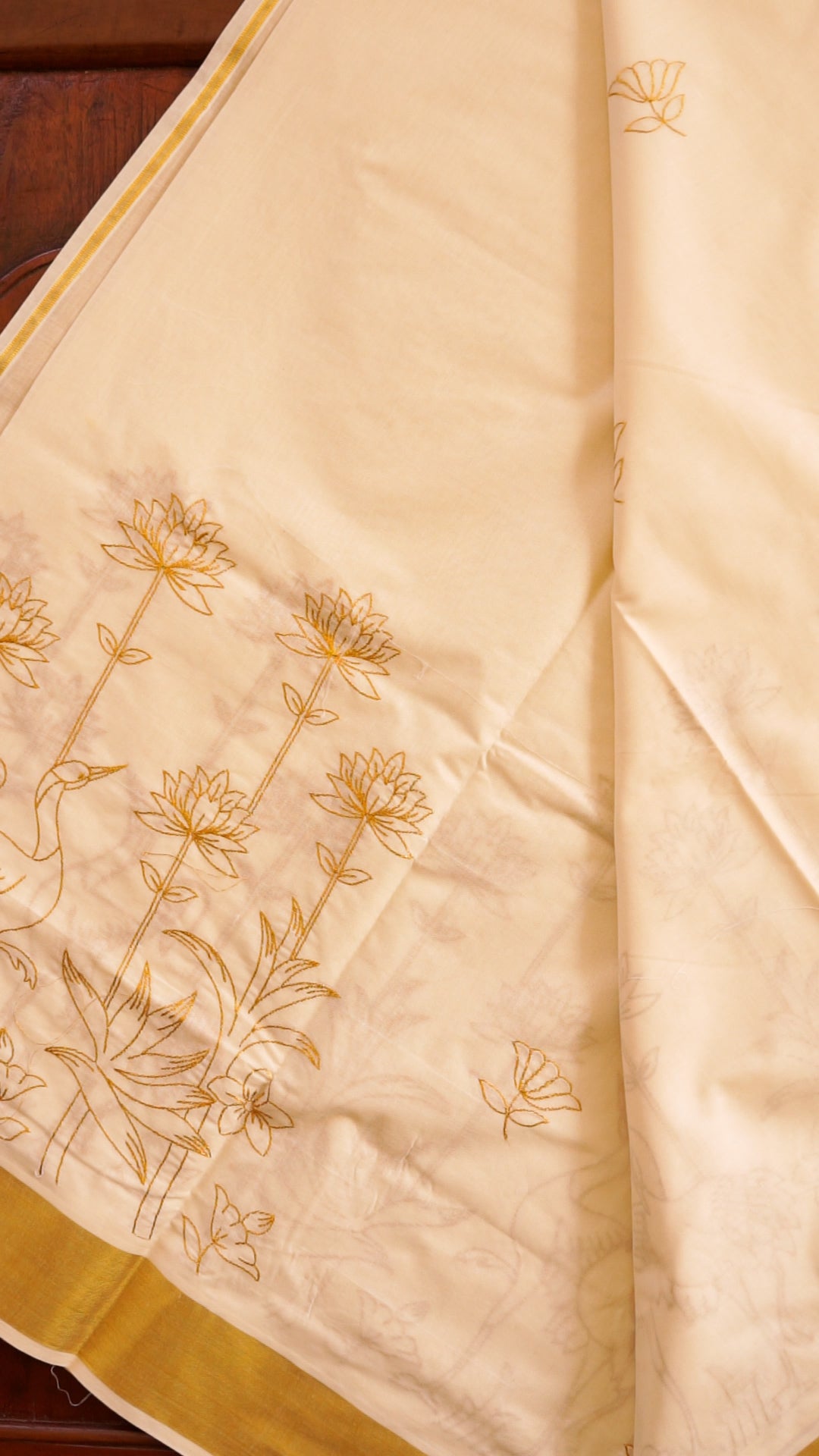 Premium Kerala Kasavu Saree [MC90]