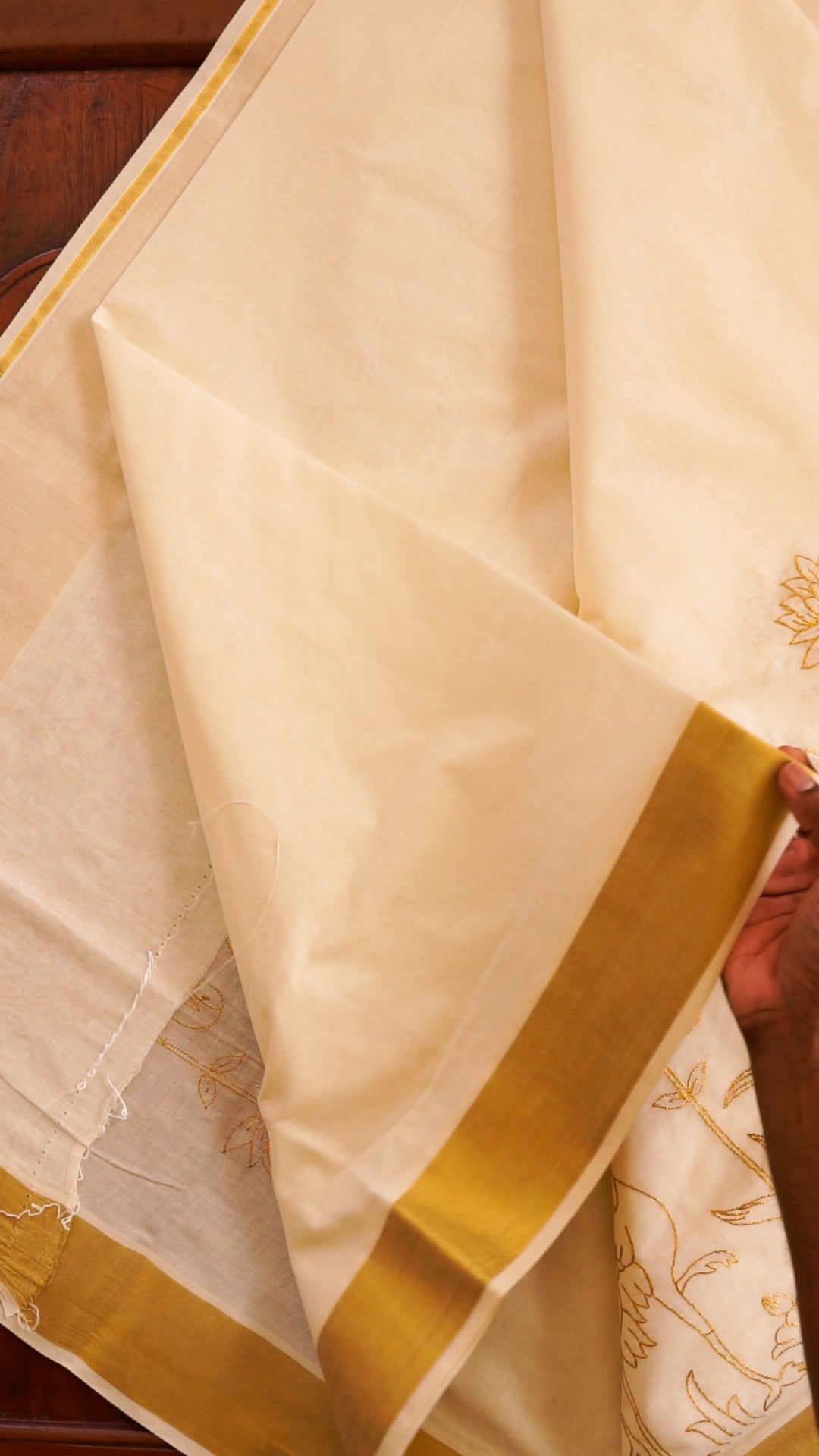 Premium Kerala Kasavu Saree [MC90]