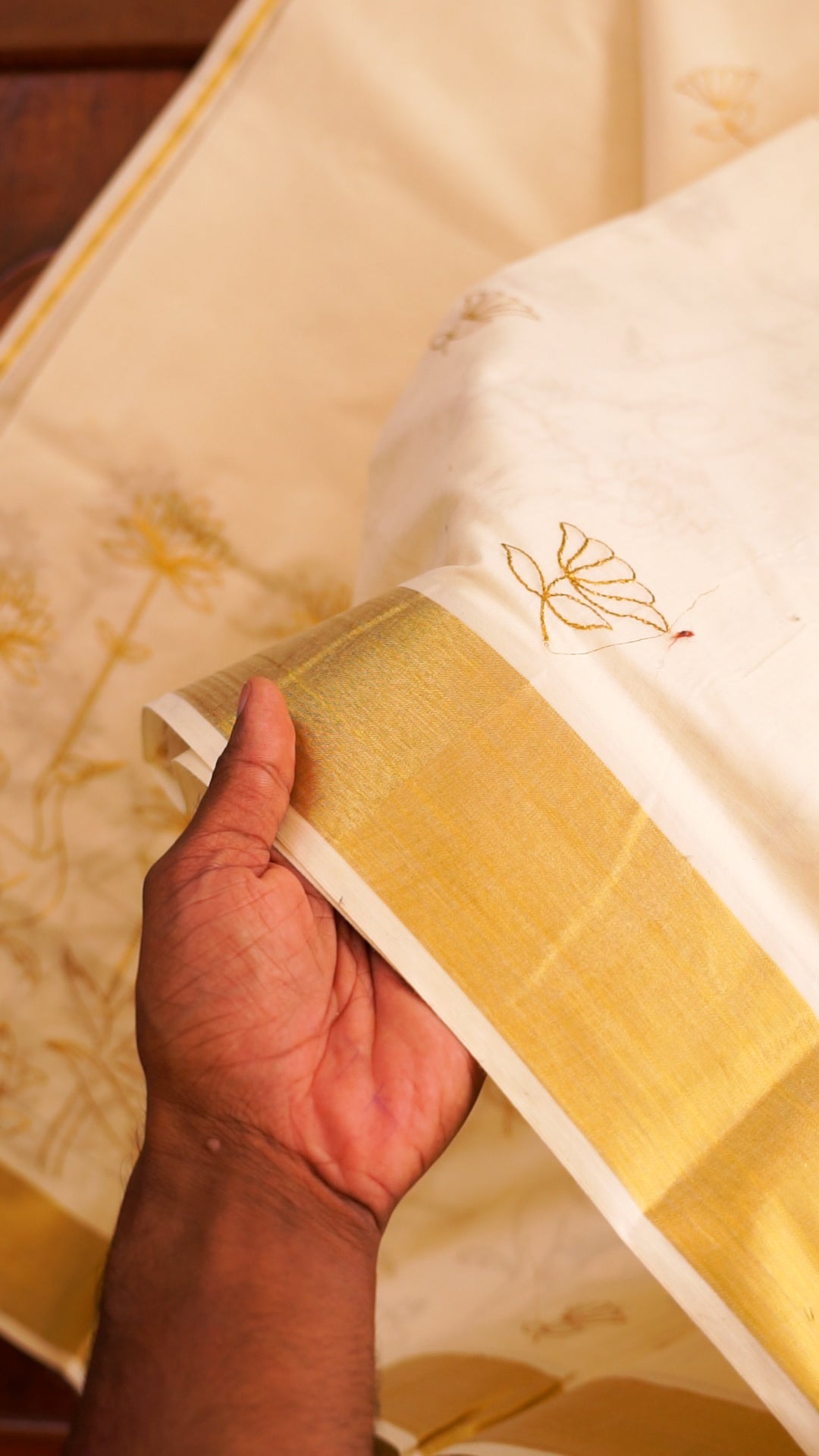 Premium Kerala Kasavu Saree [MC90]