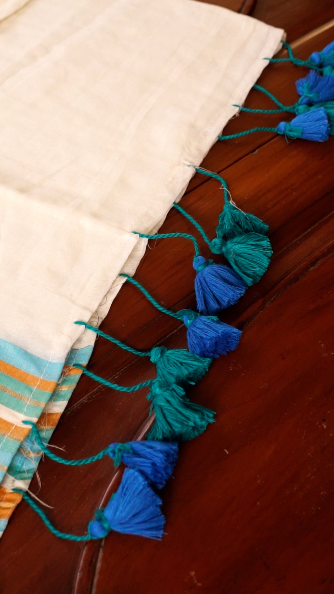 Traditional Kerala Mul Cotton Saree with Classic Kasavu Border