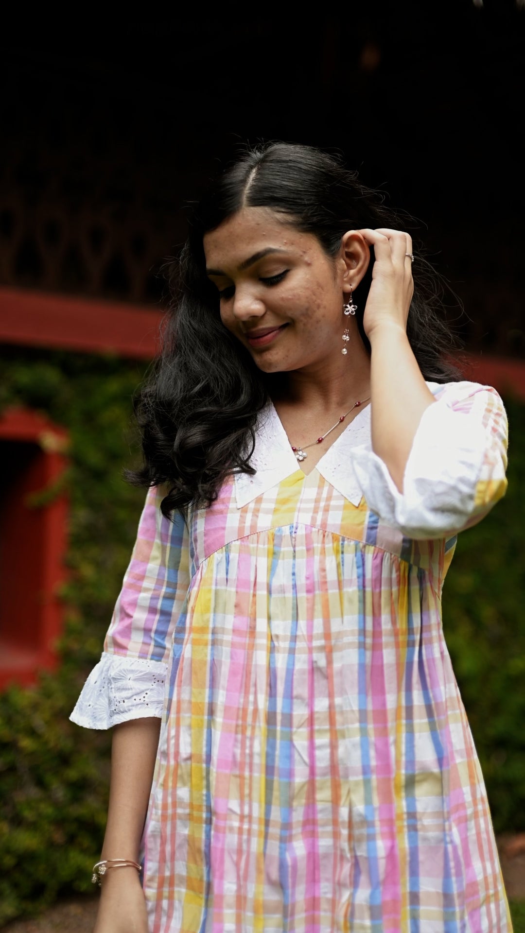 Pastel Multicolour Cotton A-Line Kurthi – Soft & Summer Fresh [BO13]