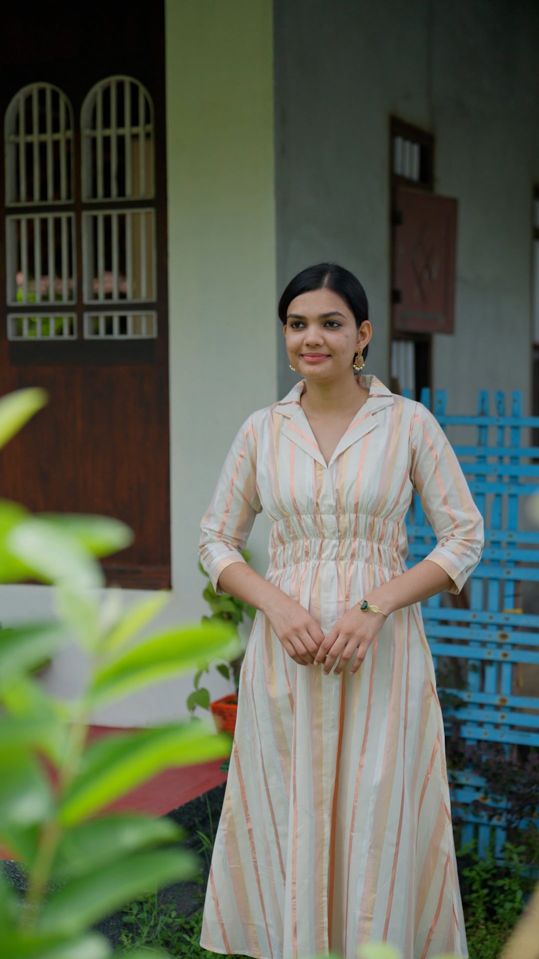 Pastel Stripe Cotton Kurthi – Soft Elegance for Every Occasion [RK10]
