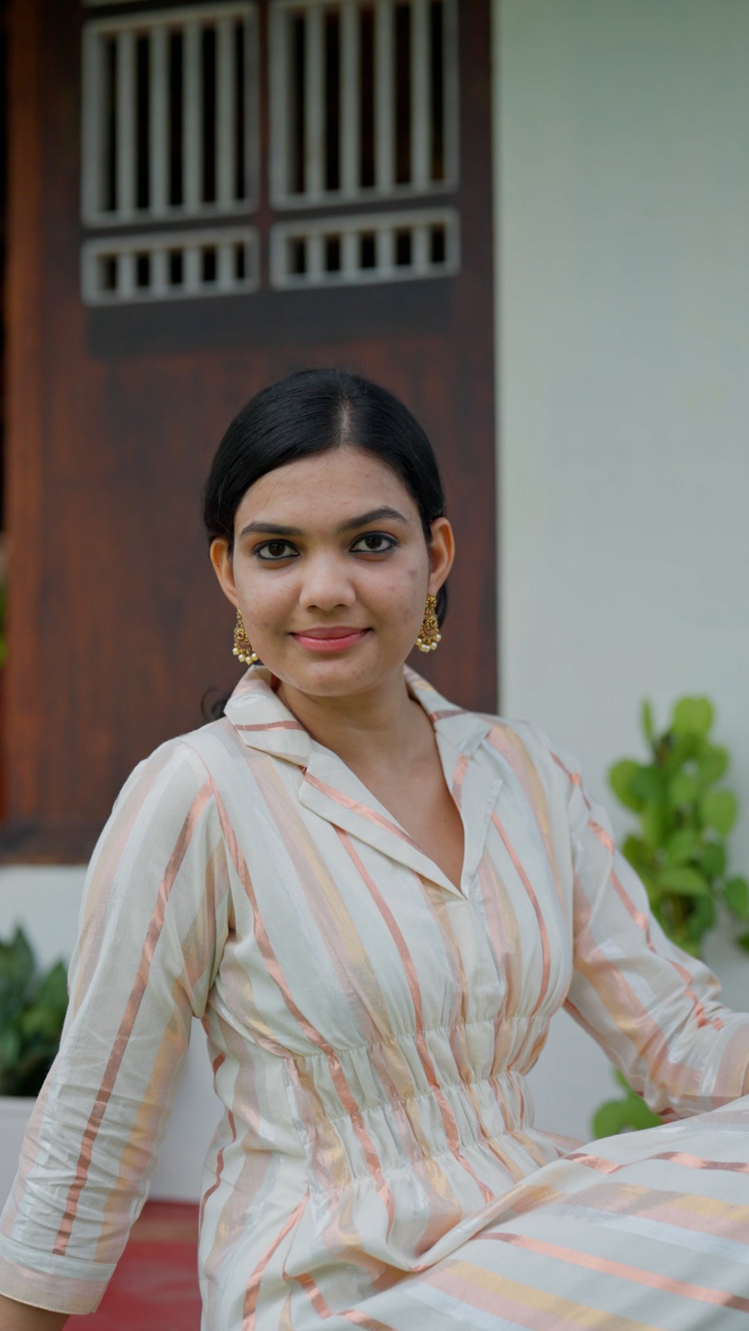 Pastel Stripe Cotton Kurthi – Soft Elegance for Every Occasion [RK10]