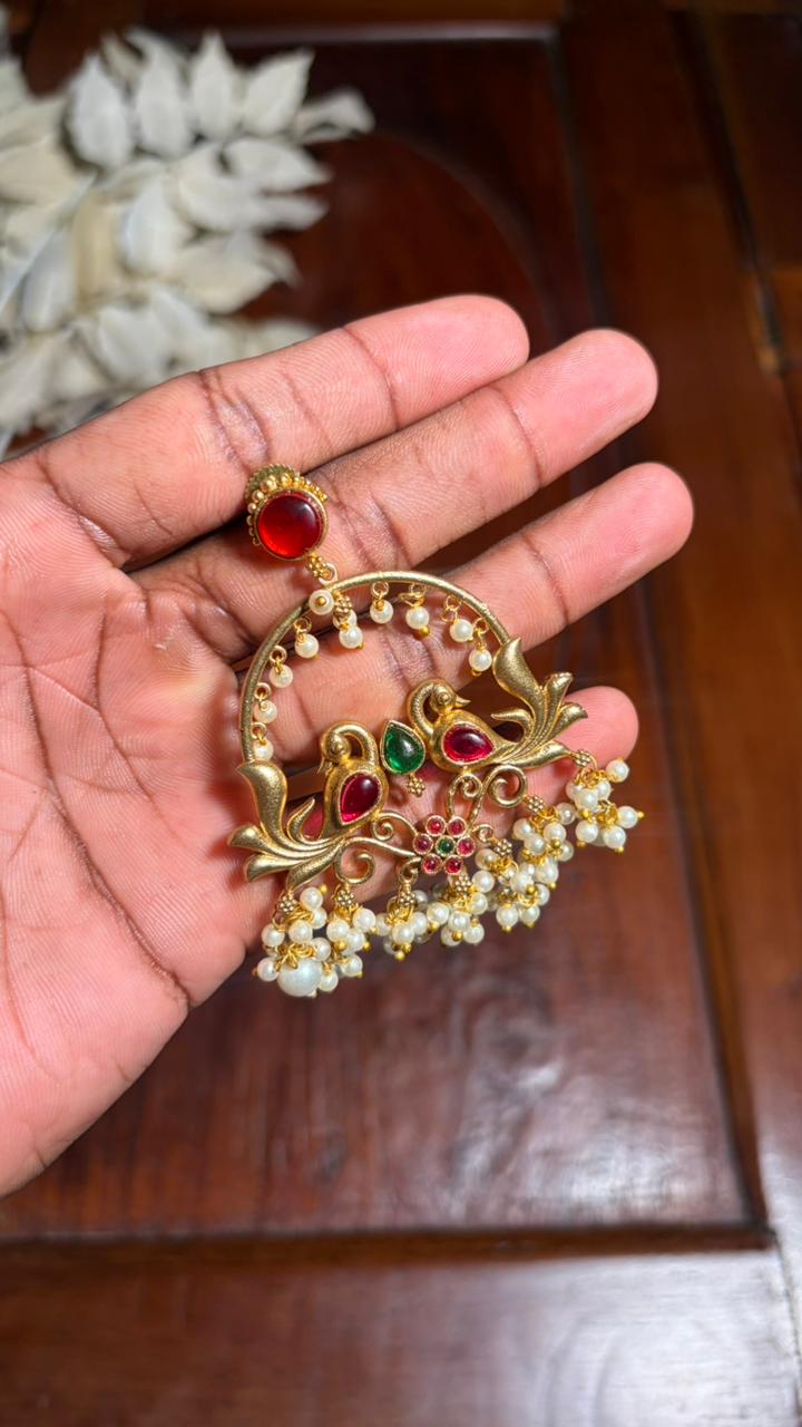 Vaidehi Gold Danglers [MK17]