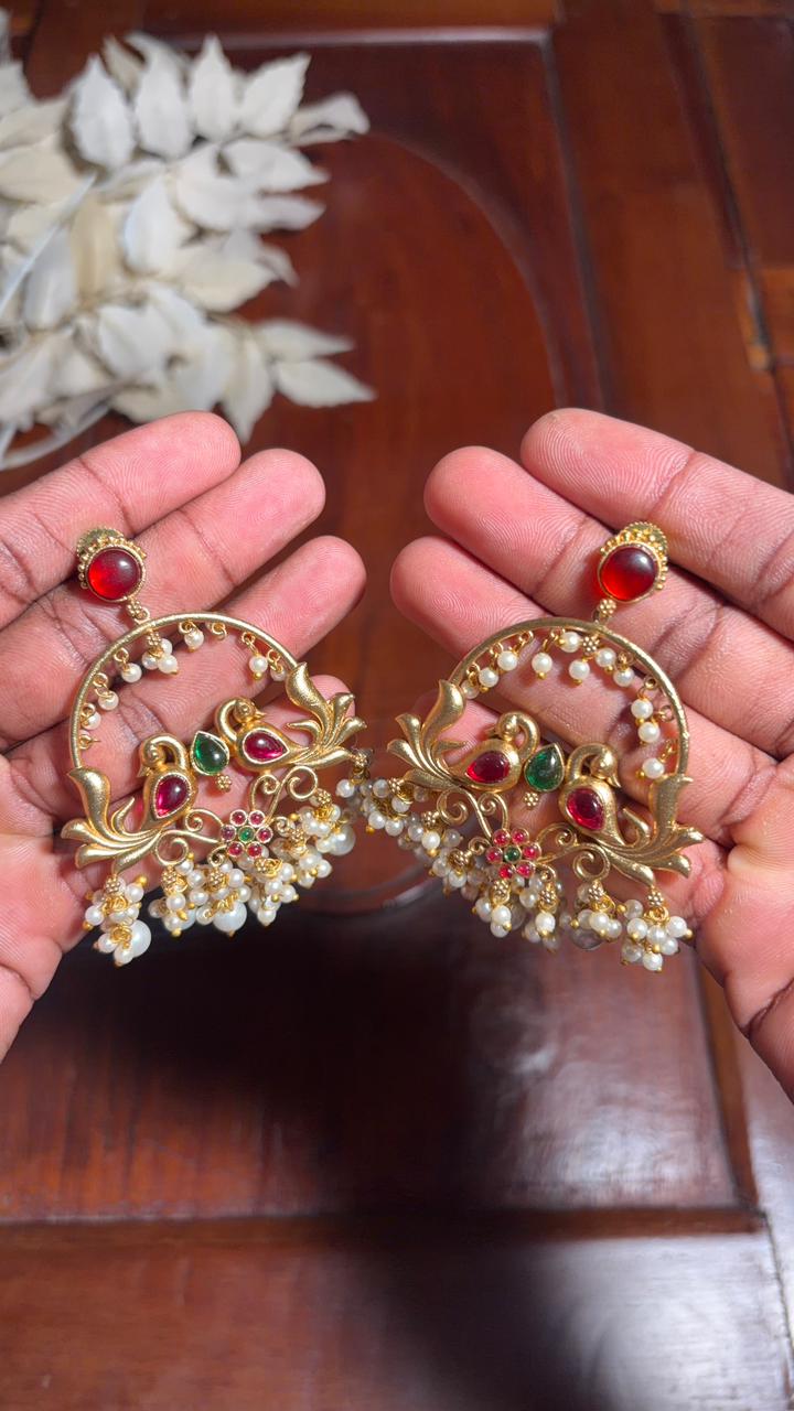Vaidehi Gold Danglers [MK17]